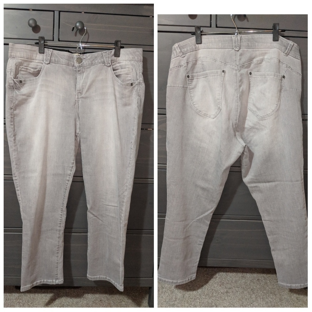 Democracy "Ab" solution jeans gray 18W